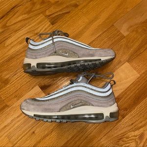 ✨Glitter Grey Nike Air Max 97s in a Womens Size 8